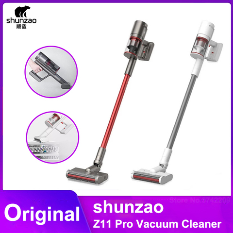 SHUNZAO Z11 Pro Vacuum Cleaner Self-clean Hair Cutting 26000Pa Replaceable battery Design 150AW Suction Vertical Cleaner ► Photo 1/6