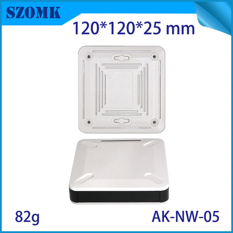 1 piece, 120*120*25mm szomk plastic router distribution enclosure box plastic case for electronics enclosure control housing ► Photo 1/6