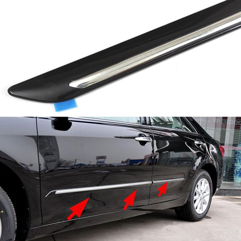 Door Molding Line Cover Trim Car Body Side Chrome For Toyota Camry 2006 2007 2008 2009 2010 2011 ► Photo 1/5