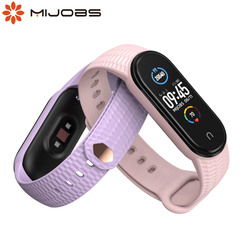 For Mi Band 5 Strap Bracelet Miband 4 Opaska Translucent Wristband for Xiaomi Correa Mi Smart Band 5 4 3 Pulseira Silicone Pasek ► Photo 1/6