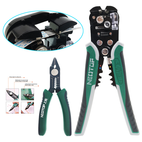 Multitool Wire Stripper New High Quality Fast Stripping/Cutting/Crimping Pliers Cable Hand Electric Clamping Tools ► Photo 1/6