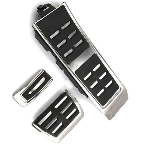 High Quality Stainless Steel Gas Brake Foot Pedal Cap Kit For Audi A4 B8 A6 A7 A8 S4 RS4,A5 S5 RS5 8T,Q5 SQ5 8R ► Photo 1/6