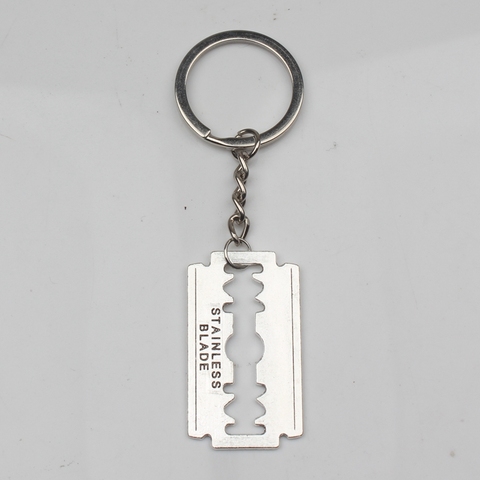 1Pcs Mini Creative Key Chain Ring Keyring Metal Keychain Gift Electric Blade ► Photo 1/6
