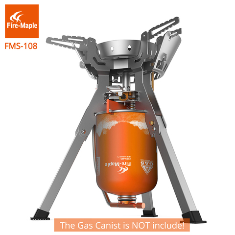 Fire Maple Outdoor Camping Gas Stove Powerful Portable Gas Burners Outdoor Stainless Steel Cooking Stoves FMS-108 ► Photo 1/6