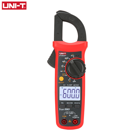 UNI-T Digital Clamp Meter NCV Auto Range True RMS MAX/MIN AC DC Current Voltage Capacitance Resistance Tester UT203+ UT204+ ► Photo 1/6