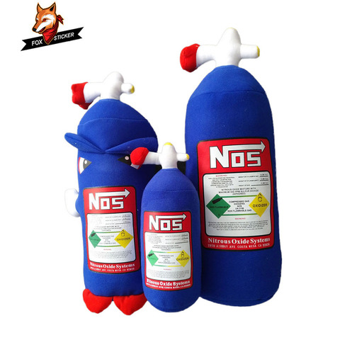 NOS Bottle Cushion Plush Toy New Creative Plush Toys Soft Pillow Large Good Gift Car Decor Headrest Backrest Seat Neck Rest ► Photo 1/6