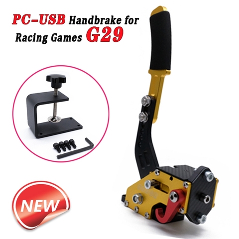 For Logitech G29/G27 Rally Sim Racing Games drift Sensor Usb Handbrake  System pc14 bit Hall