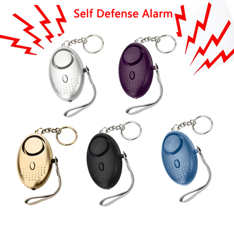 Self Defense Alarm 120dB Egg Shape Girl Women Security Protect Alert Personal Safety Scream Loud Keychain Emergency DefenseAlarm ► Photo 1/6