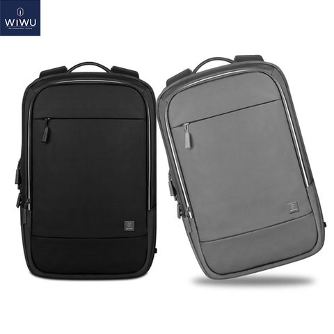 WIWU Laptop Backpack 15 inch Waterproof Traveling Backpacks Women Men's Back Pack Large Capacity School Laptop Bag Case 15.6 ► Photo 1/6