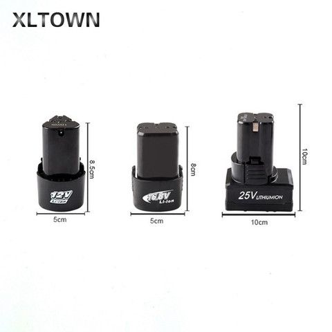 Xltown the new 12v / 16.8v / 25v / electric screwdriver large capacity supporting lithium battery strong power lithium battery ► Photo 1/6