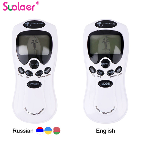 TENS Body Massager Digital Acupuncture EMS Therapy Device Electric Pulse Massager Muscle Stimulator Pain Relief Physiotherapy ► Photo 1/6