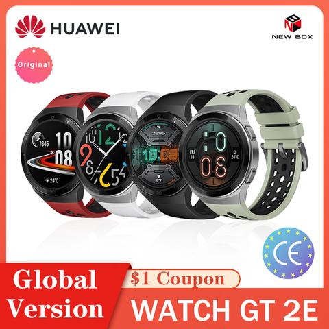 Global Version HUAWEI Watch GT 2e Smart Watch 1.39'' AMOLED Screen 14 Days Life 5ATM Waterproof Heart Rate Tracker راقب שעון ► Photo 1/6