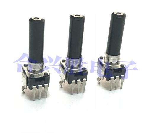 1pcs  ALPS rotary potentiometer C5K B10K B50K with midpoint electronic organ mixer volume potentiometer shaft length 23mm ► Photo 1/1