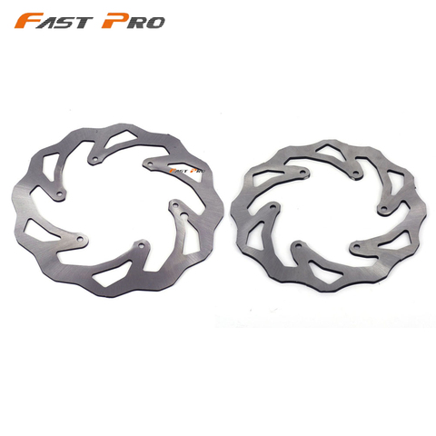 Motorcycle Front & Rear Brake Disc Rotor Set For KTM SX XC 125 150 250 350 450 EXC XCW 125 150 250 350 450 530 1998-2022 ► Photo 1/5