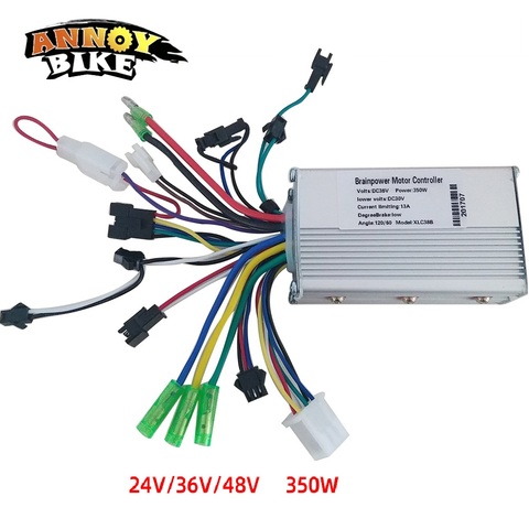 350W 36V/48V DC 6 MOFSET brushless controller, BLDC controller E-bike / E-scooter / electric bicycle Accessory speed controller ► Photo 1/6