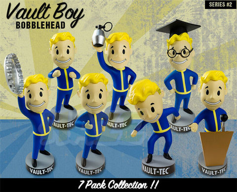 Fallout 4 Vault Boy 101 Series 2 Bobblehead PVC Action Figure Bethesda Toys Collection 5inches ► Photo 1/6