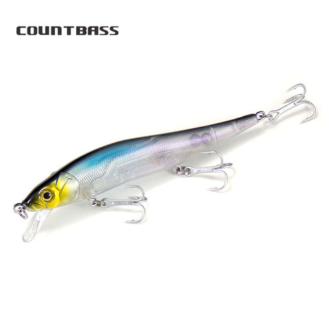 1pc Countbass Minnow 110mm Freshwater Minnow Angler's Fishing Lures,  Wobblers Plug Hardbaits Jerk Your Baits ► Photo 1/6