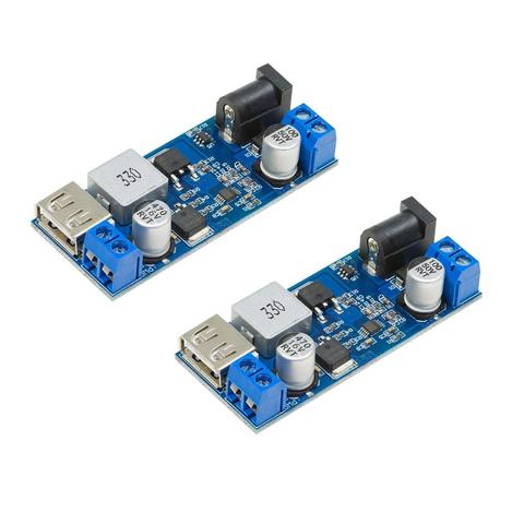 24V/12V to 5V 5A DC DC Buck Voltage Regulator Synchronous Rectification Step Down Power Converter Supply Module Board Volt Reduc ► Photo 1/6