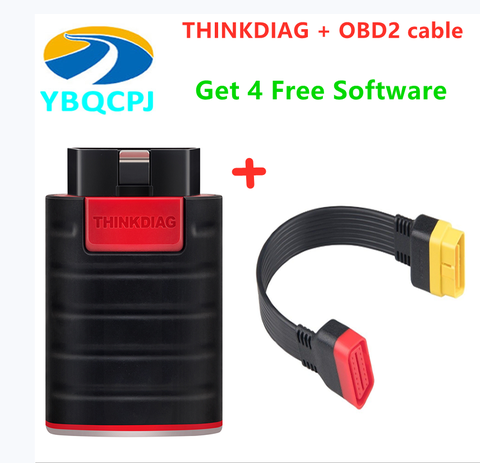 Launch Thinkdiag with 4 free Software Full System think diag OBD2 Code Reade Diagnosis 15 reset services PK AP200 easydiag golo ► Photo 1/6