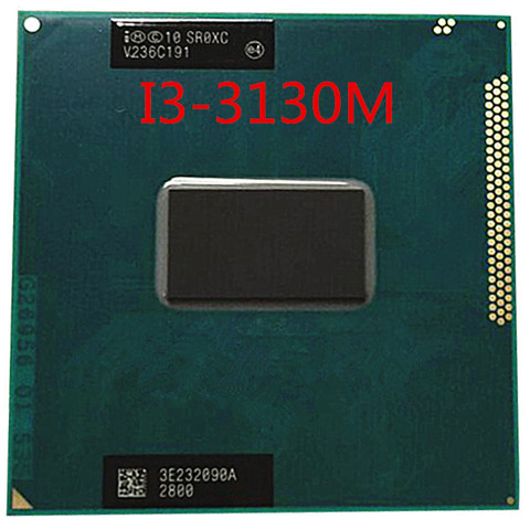 free shipping CPU I3-3130M SR0XC I3 3130M SROXC 2.6G/3M I5 HM77 ► Photo 1/1