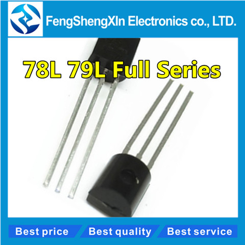 20pcs/lot 78L05 78L06 78L08 78L09 78L10 78L12 78L15 79L05 79L08 79L09 79L12 79L15 TO-92 Transistors ► Photo 1/3