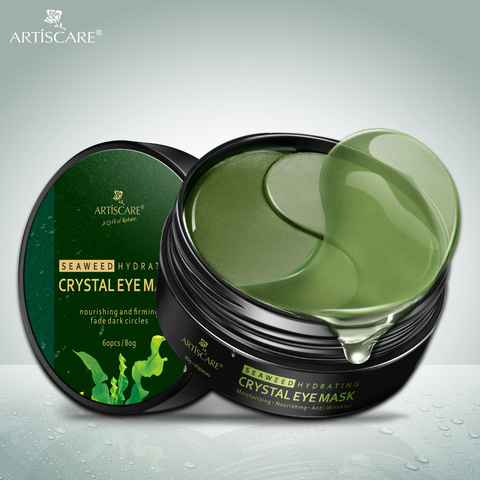 ARTISCARE Seaweed Crystal Eye Mask Hydrating Remover Dark Circles Eye Patches Remove Wrinkle Moisturizing Firming Eye Skin Care ► Photo 1/6