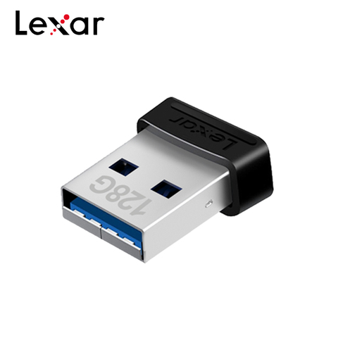 Original Lexar Jumpdrive S47 USB 3.1 Pendrive 32GB 64GB 128GB Mini U Disk Max 250MB/s Memory Stick Key Pendrive U Drive For PC ► Photo 1/5