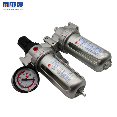 SFC-400 SFC-300 SFC-200 Air Compressor Air Filter Regulator Oil Water Separator Trap Filter Regulator Valve Automatic Drain ► Photo 1/6