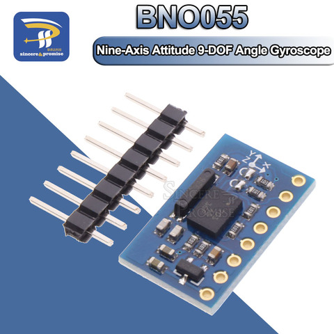 GY-BNO055 9DOF 9-axis 3V-5V BNO055 Absolute Orientation AHRS Breakout Sensor Accelerometer Gyroscope Triaxial Geomagnetic ► Photo 1/6