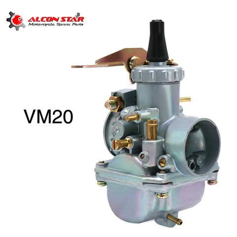 Alconstar- VM20 20mm Motorcycle MIKUNI Series VM Carburetor Carb VM20 Round Slide ATV Motorcycle Go Kart Carb for Yamaha KTM ► Photo 1/6