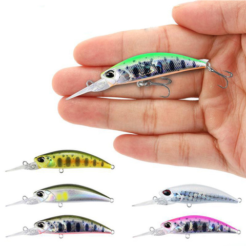 1Pcs mini lure 65MM/5G  Wobbler  Minnow Fishing Lure Wobbler Isca Artficial Hard Bait For Bait twitching lure ► Photo 1/6