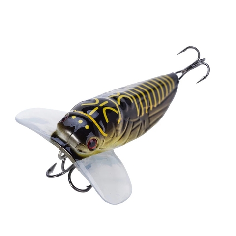 1PCS Fishing Lure Cicada Floating Lscas Artificial Bait 55mm 8.5g 40mm 3.8g Pesca Fish Popper Lure Topwater Stomach Insect ► Photo 1/6