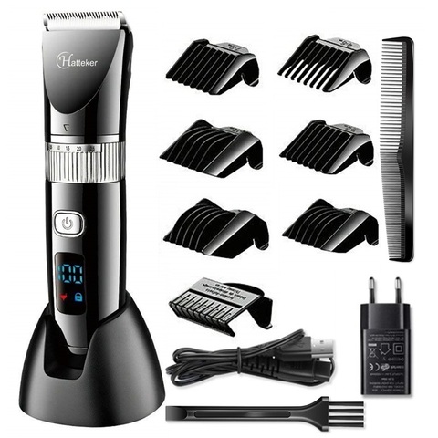 13 piece hair clipper set professional beard trimmer rechargeable hair trimmer barber haircutting waterproof haircut machine ► Photo 1/6