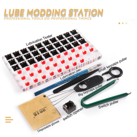 30 Switches Switch Tester Opener Lube Modding Station DIY Cover Removal Platform for Cherry Kailh Gateron Mechanical Keyboard ► Photo 1/6