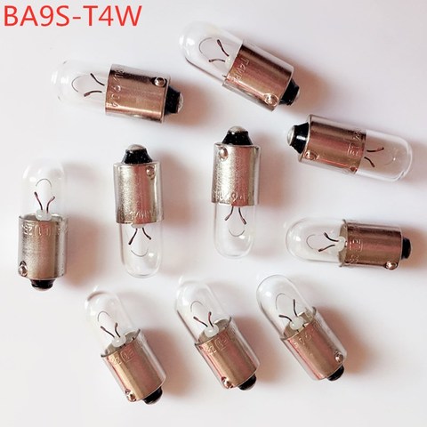 5PCS T11 T4W ba9s H6W 1895 12V-14V turn signal panel map door bulb halogen lamp high quality lamp ► Photo 1/5