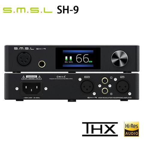 S.M.S.L SH-9 Headphone Amplifier THXAAA-888 Technology RCA/XLR Input 6.35MM Balanced Hifi Music AMP Headphone Amplifier SH9 ► Photo 1/6