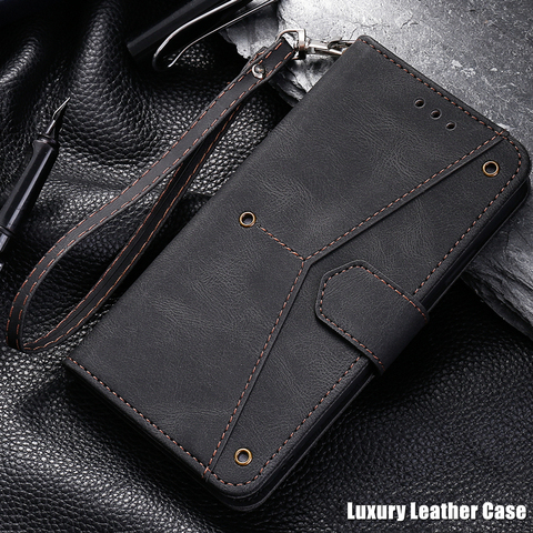 Magnet Leather Case For Redmi Note 9 8 Pro 8T 9S 9A 9C Flip Book Case Cover on For Xiaomi Mi Note 10T 10 Lite Poco X3 NFC M2 Pro ► Photo 1/6