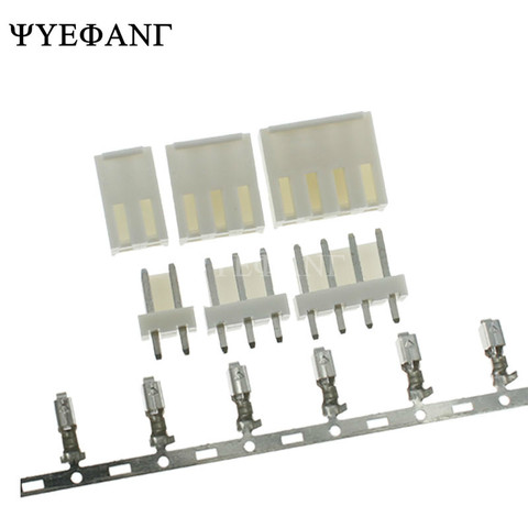 10sets VH 3.96mm 2P 3P 4P 5P 6P 7P 8Pin Male Plug + Female Housing + Terminals VH3.96 Connector ► Photo 1/4