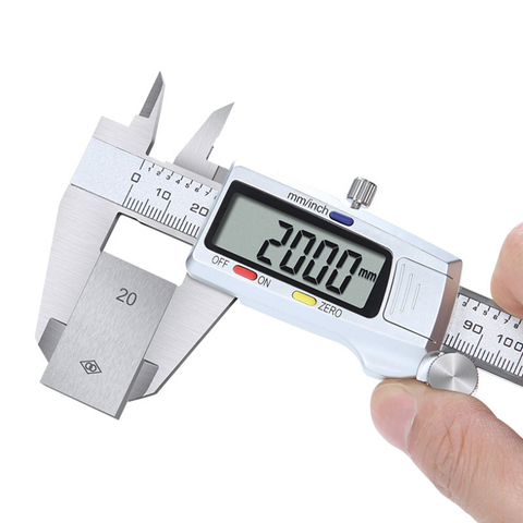 0-150mm Stainless Steel Digital Caliper mm/inch Vernier Caliper Electronic Metal Pachometer Measuring Gauge Caliber ► Photo 1/6