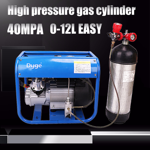 Pcp Airgun Inflator 300bar 30mpa Double cylinder Electric High Pressure Air Pump Electric Air Compressor Pneumatic Scuba Rifle ► Photo 1/6