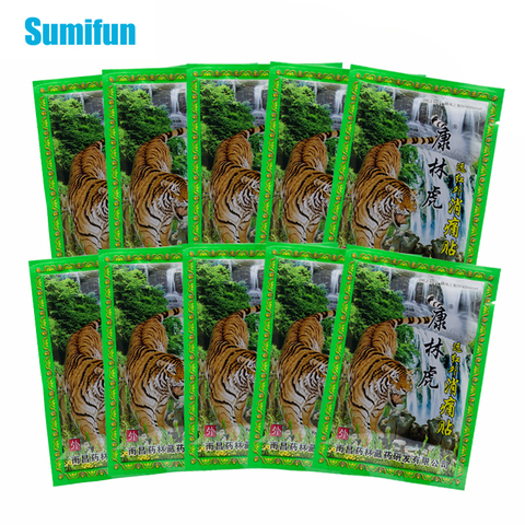 80pcs Tiger Balm Patch For Joint Shoulder Rheumatism Pain Herbal Balm Medical Plasters Capsicum Patch Pain Relief Stickers ► Photo 1/6