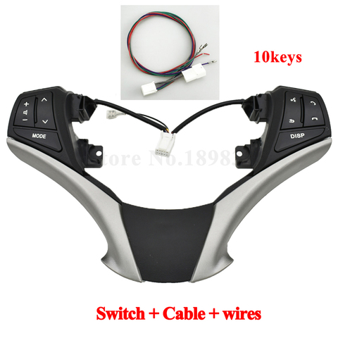 Good quality Multifunction Steering Wheel Combination Control Switch With Cable with line For Toyota Yaris vios 2013-2016 ► Photo 1/6