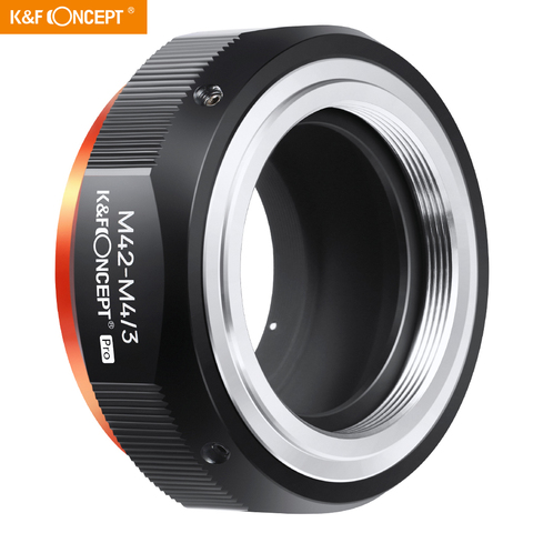 K&F CONCEPT M42-M4/3 Camera Lens Adapter Ring For Screw Mount M42 Lens on for Micro 4/3  System Camera Mount Adapter ► Photo 1/6