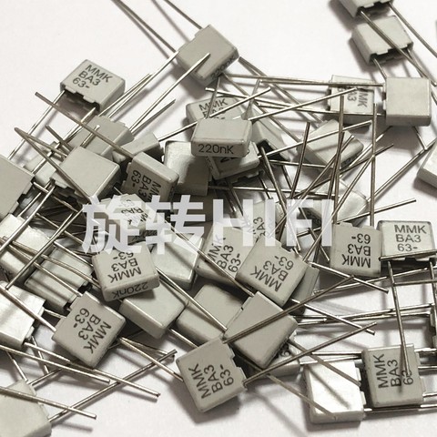 KEMET EVOX MMK5 p5mm Coupling film capacitance 220NF 330NF 390NF 470NF 560NF 1UF 2.2UF 63V 100V 250V 400V 0.22UF 0.33UF 0.47UF ► Photo 1/2