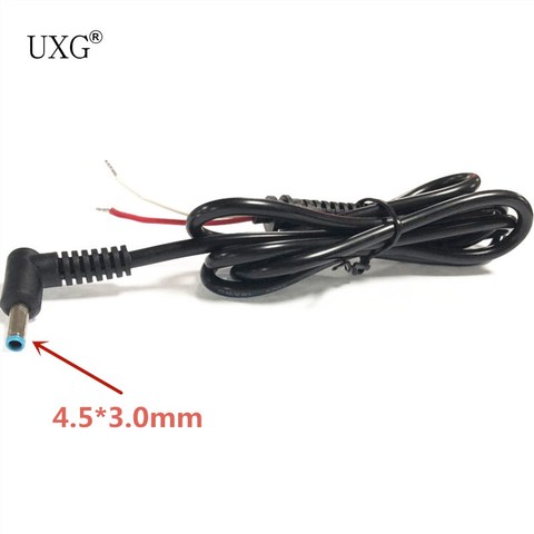 DC 4.5 x 3.0mm 4.5*3.0 mm Power Supply Plug Connector With Cord / Cable For Hp Envy Pavilion 14 15 Laptop Adapter Charger Cable ► Photo 1/5