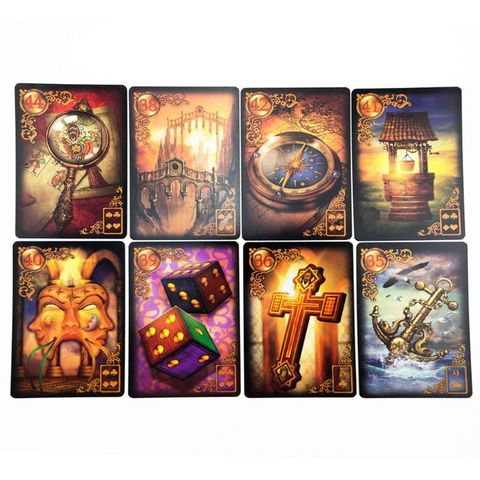 Gilded Reverie Lenormand Seer Card Full English 47 Tarots Cards Divination Fate ► Photo 1/5