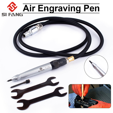 Pneumatic Air Pencil Die Grinder Kit Scribe Hammer Engraving Lettering Tool Hose Engraving Pen ► Photo 1/6