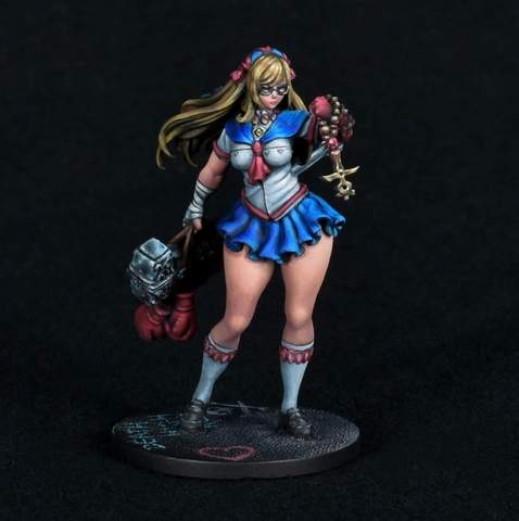 30mm KD Resin Figures Model kits  Beauty Soldier Goddess Series  Unassambled Unpainted 928 ► Photo 1/5