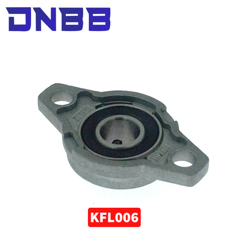 KFL006 30mm 1PCS Horizontal Vertical Bearing KFL06 Lead Screw Support Mounted Ball Pillow Zinc Alloy PillowBlock economic type ► Photo 1/1