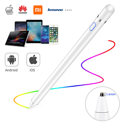 Tablet Touch Pencil For Stylus Apple iPad Pro 10.5 12.9 11 9.7 Air 2 3 Mini 5 4 Smart Active Pen For Stylus Huawei Xiaomi Lenovo ► Photo 1/6